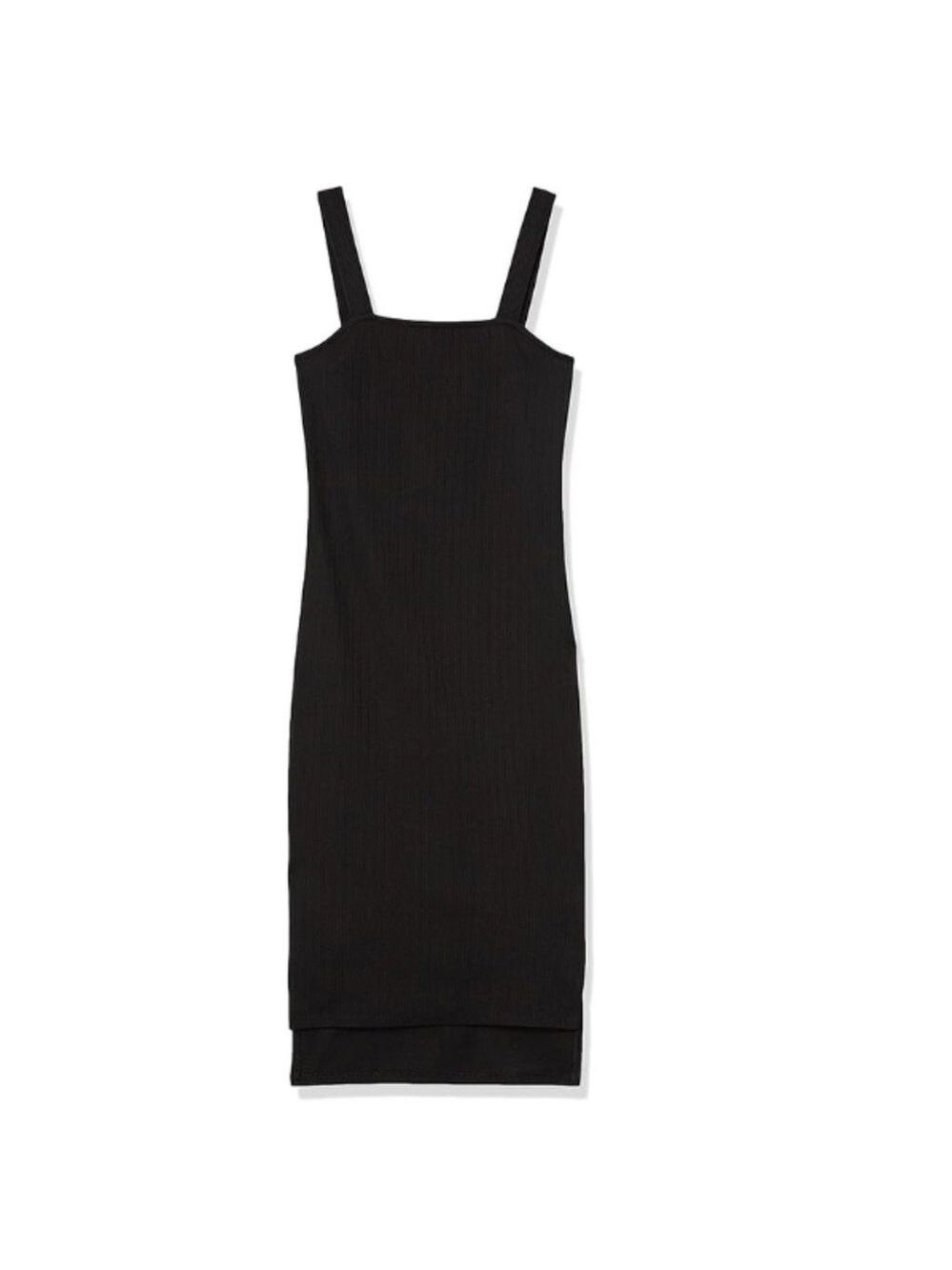 The Drop Amelia Square-Neck Bodycon Midi Tank Dress